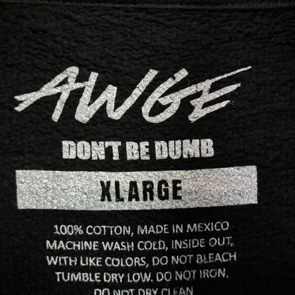 ASAP Rocky x AWGE American Sabotage Dont Be Dumb Hoodie XL - Picture 4 of 4